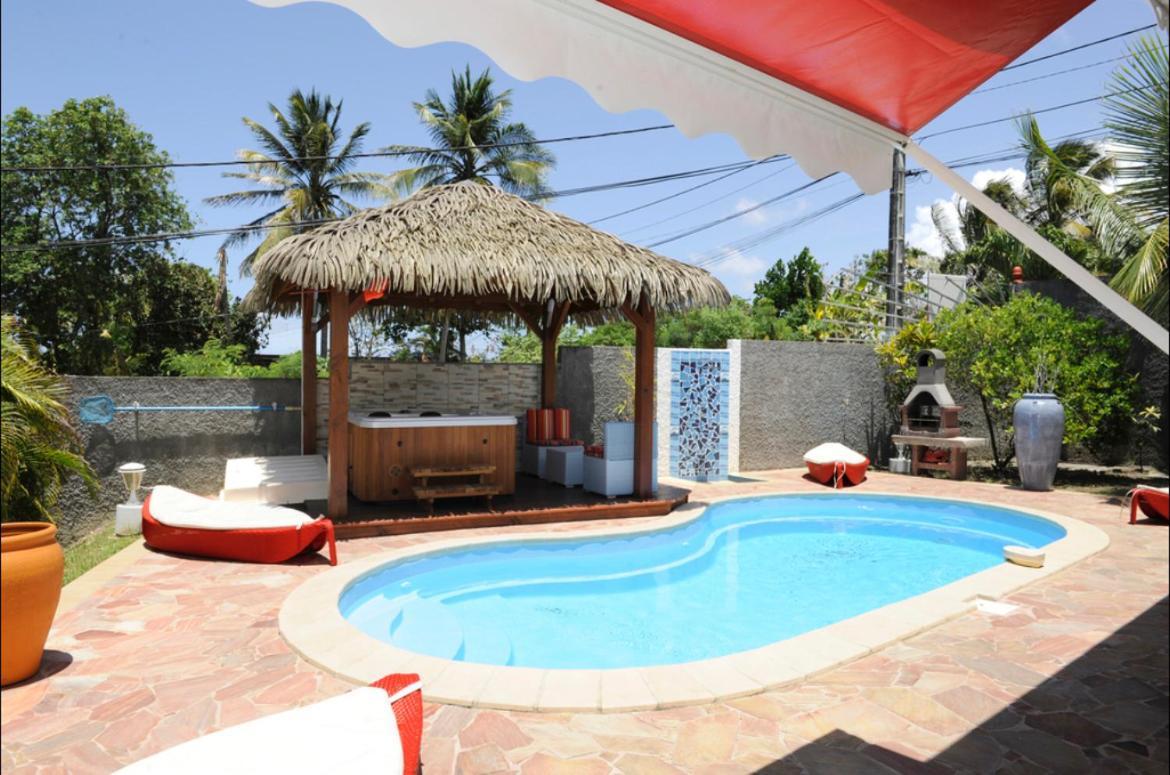 Villa La Baie Des Bambous à Le Moule Extérieur photo
